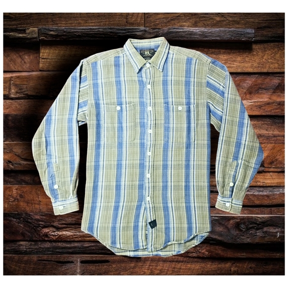 Ralph Lauren Double RL Other - DOUBLE RL RALPH LAUREN RRL THICK HEAVY FLANNEL SHIRT- MEN'S SIZE SMALL